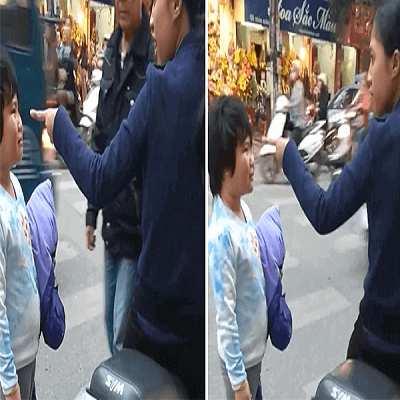 Hà Nội: Làm rơi đồ, bé gái bị mẹ đánh chửi thậm tệ giữa phố 3