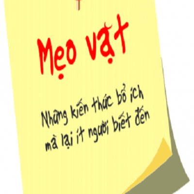 Mẹo vặt chữa bệnh “vặt” 6