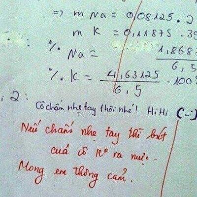 Bật cười với những lời phê "bá đạo" của các thầy cô giáo 13