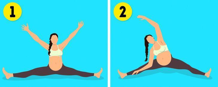 bài tập thể dục cho bà bầu