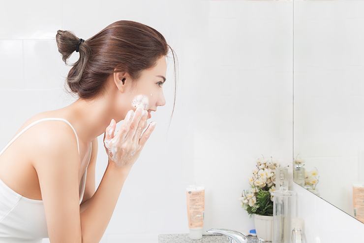 Cách làm da mặt căng bóng