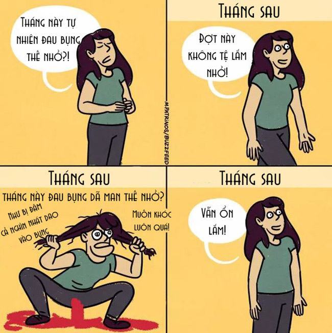 Các chị em mệt mỏi thế nào khi đến ngày “đèn đỏ”? 27 ngày đèn đỏ