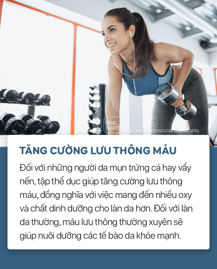Lợi ích của việc tập thể dục khiến bạn đẹp và an toàn hơn dùng mỹ phẩm 10