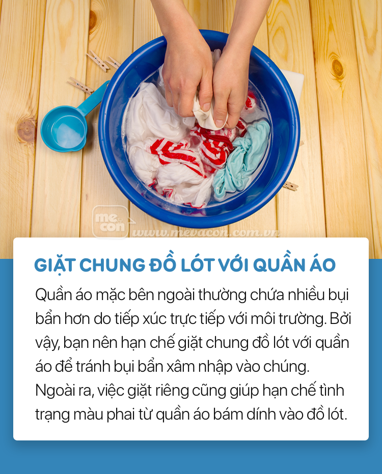 sai lầm trong việc sử dụng quần lót