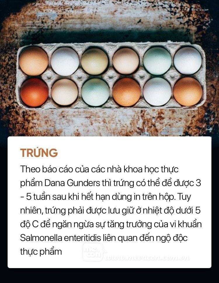 Đâu là thực phẩm quá hạn nhưng vẫn sử dụng được? 13