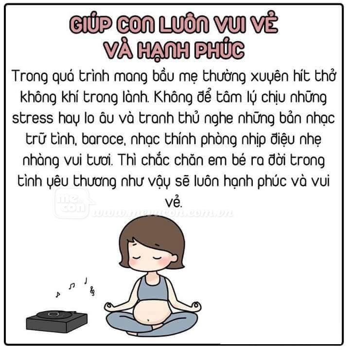 Tất tật bí quyết nuôi con xinh đẹp, thông minh từ trong bụng mẹ 12