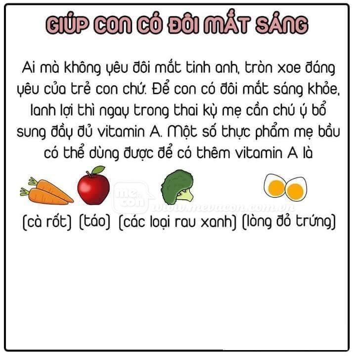 Tất tật bí quyết nuôi con xinh đẹp, thông minh từ trong bụng mẹ 13