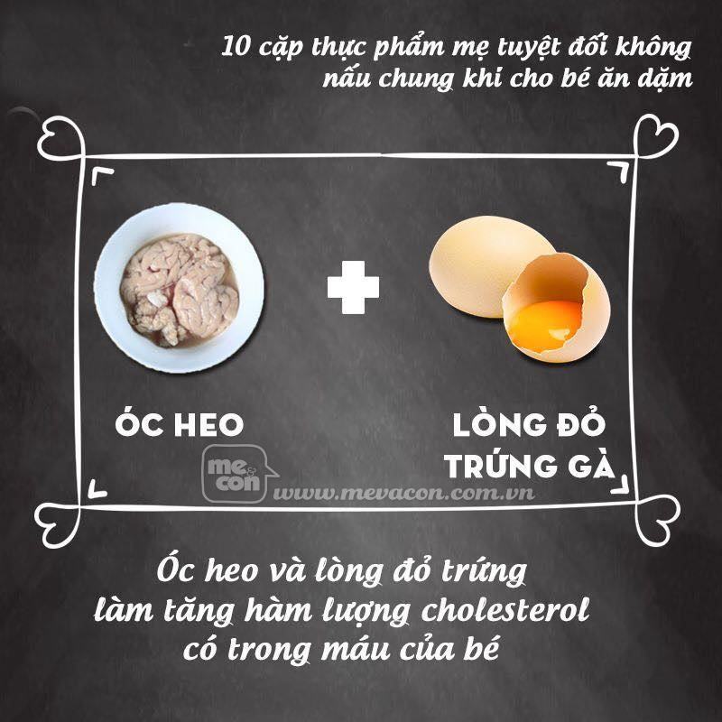 Cho con ăn dặm: 10 thực phẩm kị nhau mẹ cần biết 44 Cho con ăn dặm: 10 thực phẩm kị nhau mẹ cần biết 16