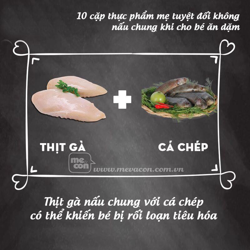 Cho con ăn dặm: 10 thực phẩm kị nhau mẹ cần biết 53 Cho con ăn dặm: 10 thực phẩm kị nhau mẹ cần biết 25