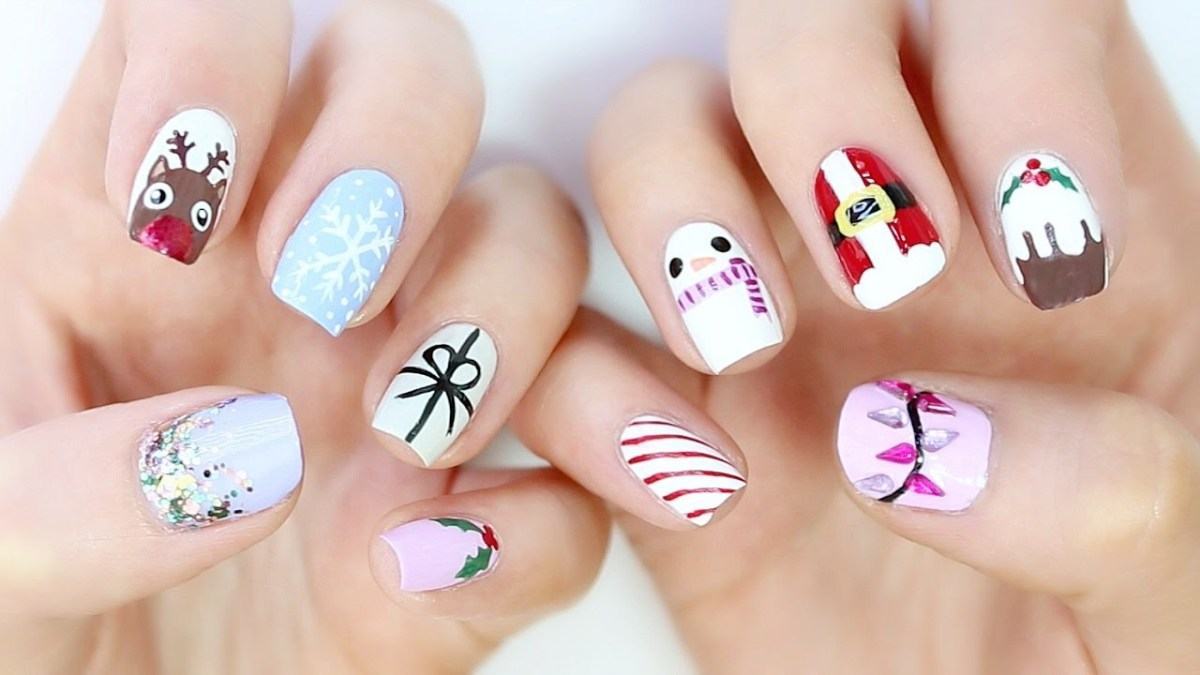 Gợi ý 40 kiểu nail mang phong cách Giáng sinh 71 mẫu nail đẹp cho Noel