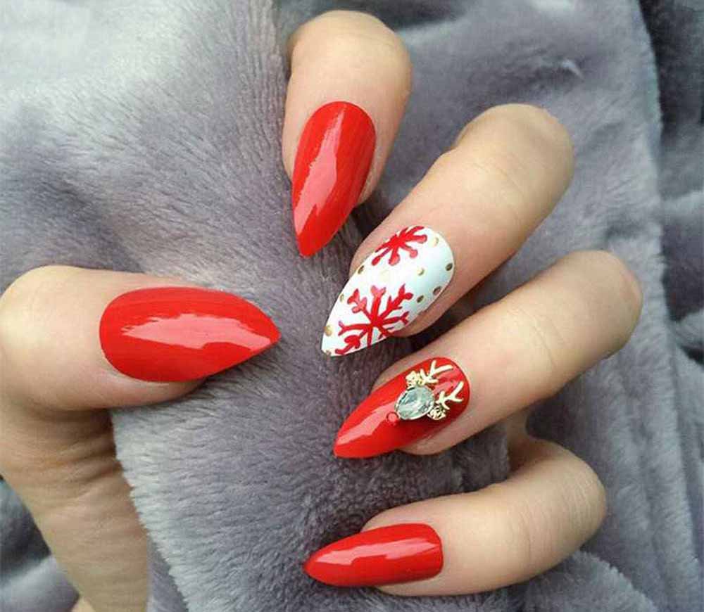 Gợi ý 40 kiểu nail mang phong cách Giáng sinh 77 mẫu nail đẹp cho Noel