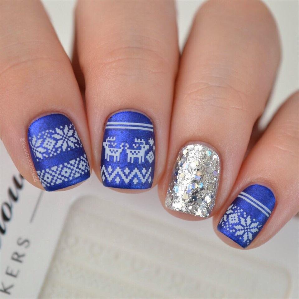 Gợi ý 40 kiểu nail mang phong cách Giáng sinh 78 mẫu nail đẹp cho Noel