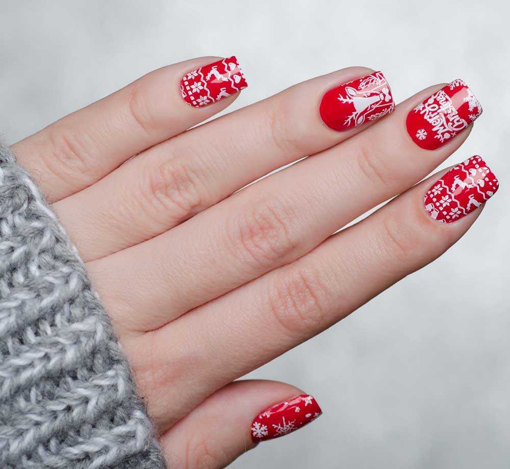 Gợi ý 40 kiểu nail mang phong cách Giáng sinh 80 mẫu nail đẹp cho Noel