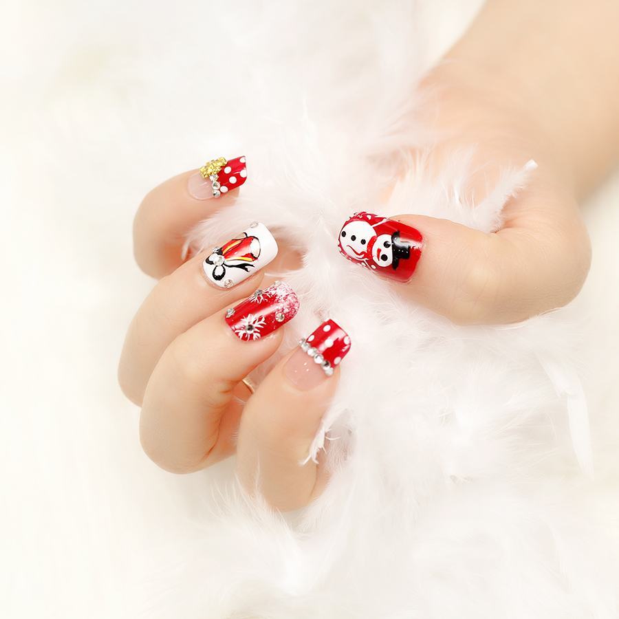 Gợi ý 40 kiểu nail mang phong cách Giáng sinh 55 mẫu nail đẹp cho Noel