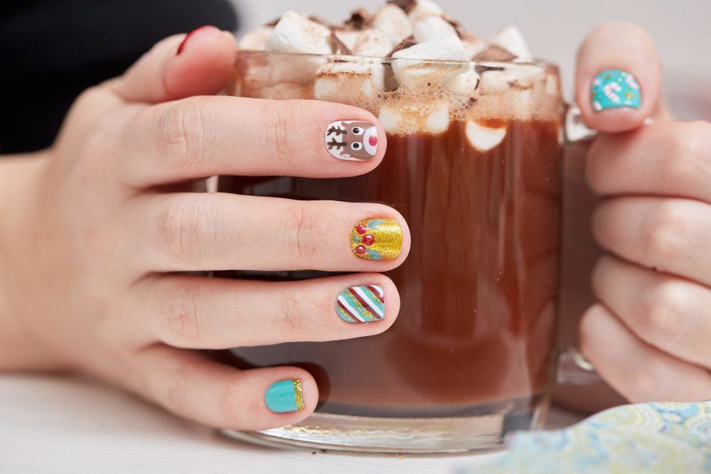 Gợi ý 40 kiểu nail mang phong cách Giáng sinh 56 mẫu nail đẹp cho Noel