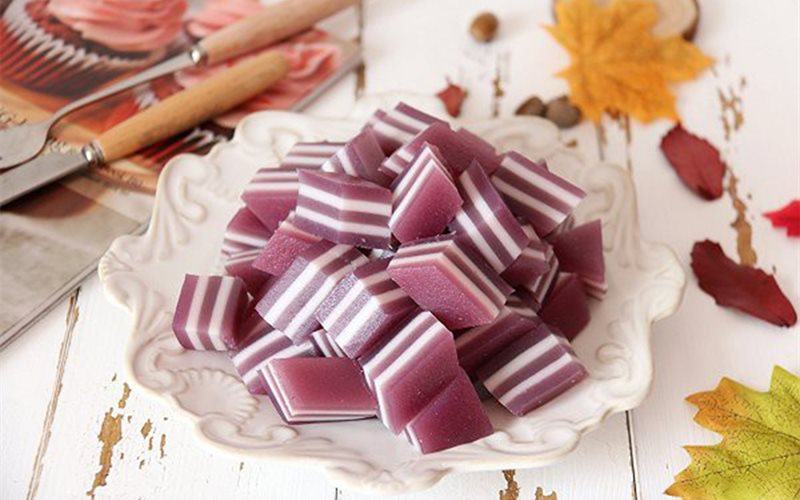 Ngọt ngào hương vị miền Tây với bánh da lợn khoai lang tím 6