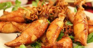 Mực nhồi Món khai vị dễ làm