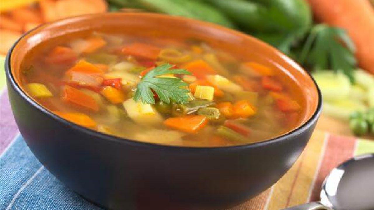 súp rau củ hỗn hợp