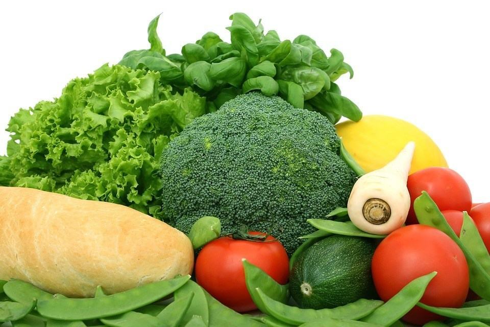 rau củ quả nhiều chất xơ