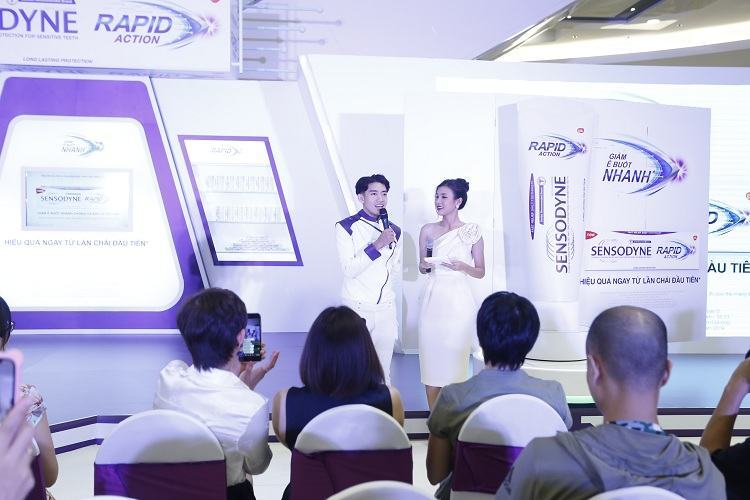 Chính thức ra mắt sản phẩm giảm nhanh ê buốt răng Sensodyne Rapid Action tại Việt Nam 17 Chính thức ra mắt sản phẩm giảm nhanh ê buốt răng Sensodyne Rapid Action tại Việt Nam 7