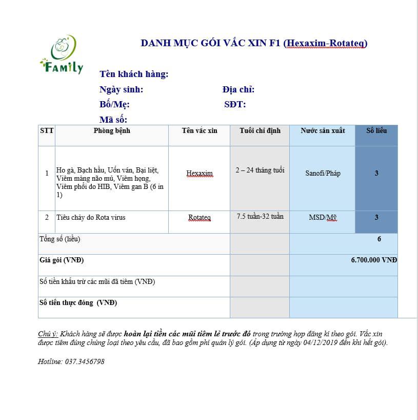 Tiêm chủng Family Bắc Ninh mở 50 Combo gói Hexaxim và Rotarix cho các mẹ quan tâm và lựa chọn cho bé 35 Tiêm chủng Family Bắc Ninh mở 50 Combo gói Hexaxim và Rotarix cho các mẹ quan tâm và lựa chọn cho bé 7