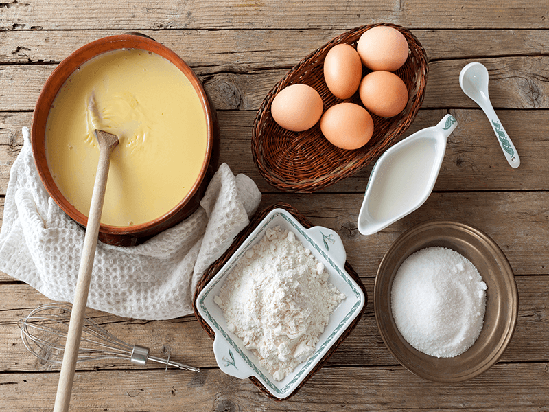 Cách làm bánh mì nhân custard