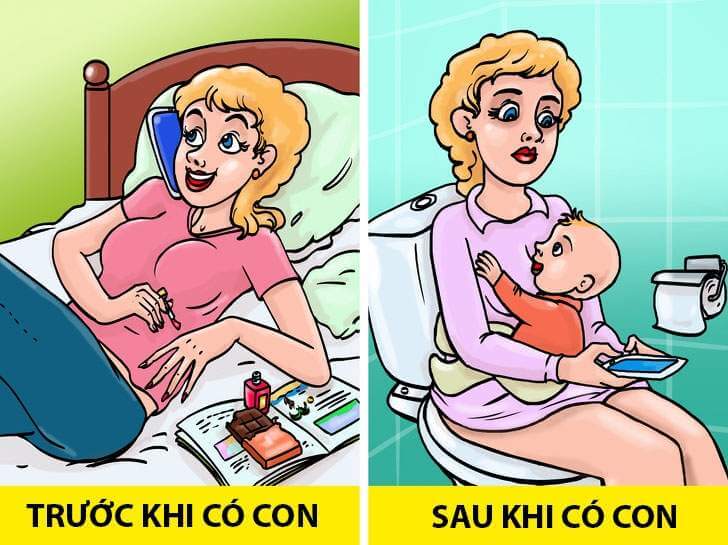 Những khoảnh khắc không bao giờ trở lại như xưa khi bé yêu xuất hiện 43 khoảnh khắc không bao giờ trở lại