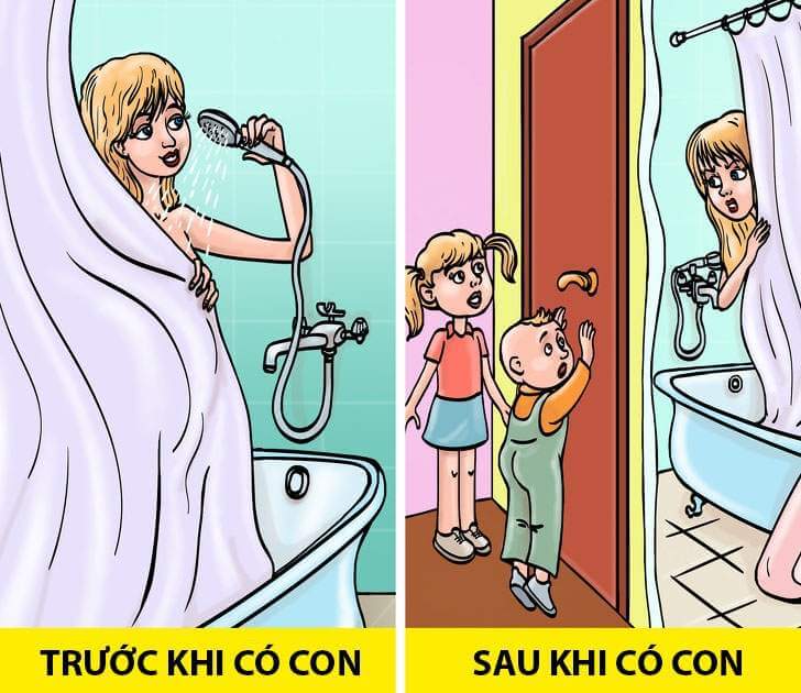 Những khoảnh khắc không bao giờ trở lại như xưa khi bé yêu xuất hiện 44 khoảnh khắc không bao giờ trở lại