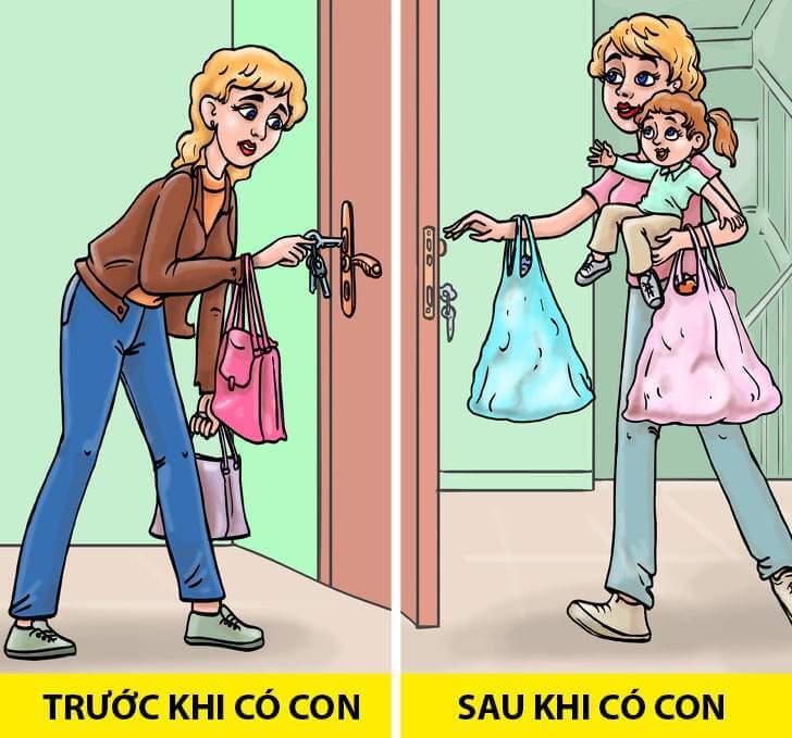 Những khoảnh khắc không bao giờ trở lại như xưa khi bé yêu xuất hiện 46 khoảnh khắc không bao giờ trở lại