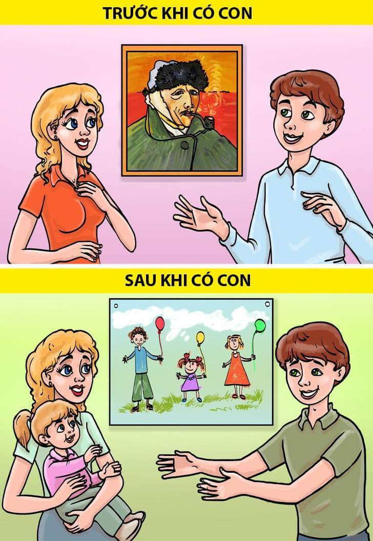 Những khoảnh khắc không bao giờ trở lại như xưa khi bé yêu xuất hiện 47 khoảnh khắc không bao giờ trở lại