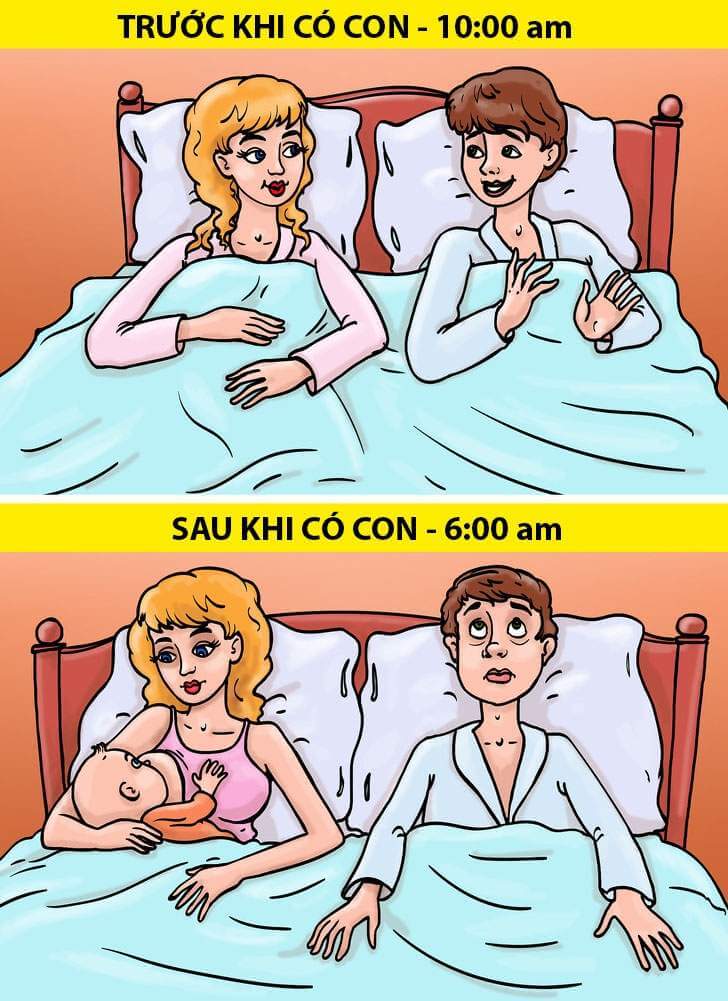 Những khoảnh khắc không bao giờ trở lại như xưa khi bé yêu xuất hiện 48 khoảnh khắc không bao giờ trở lại