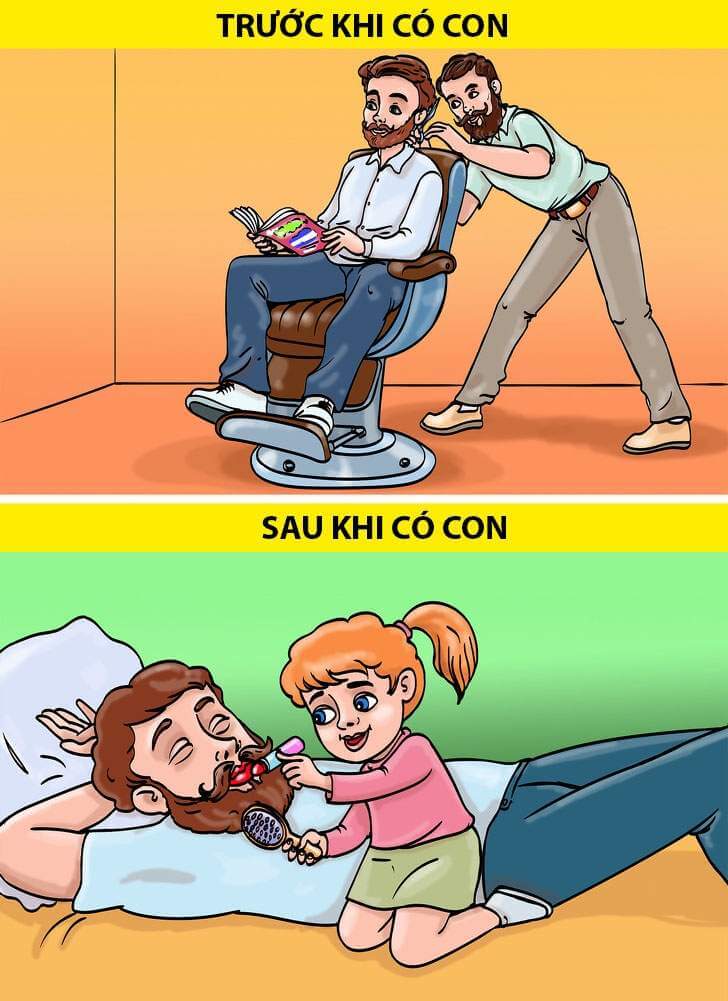 Những khoảnh khắc không bao giờ trở lại như xưa khi bé yêu xuất hiện 50 khoảnh khắc không bao giờ trở lại