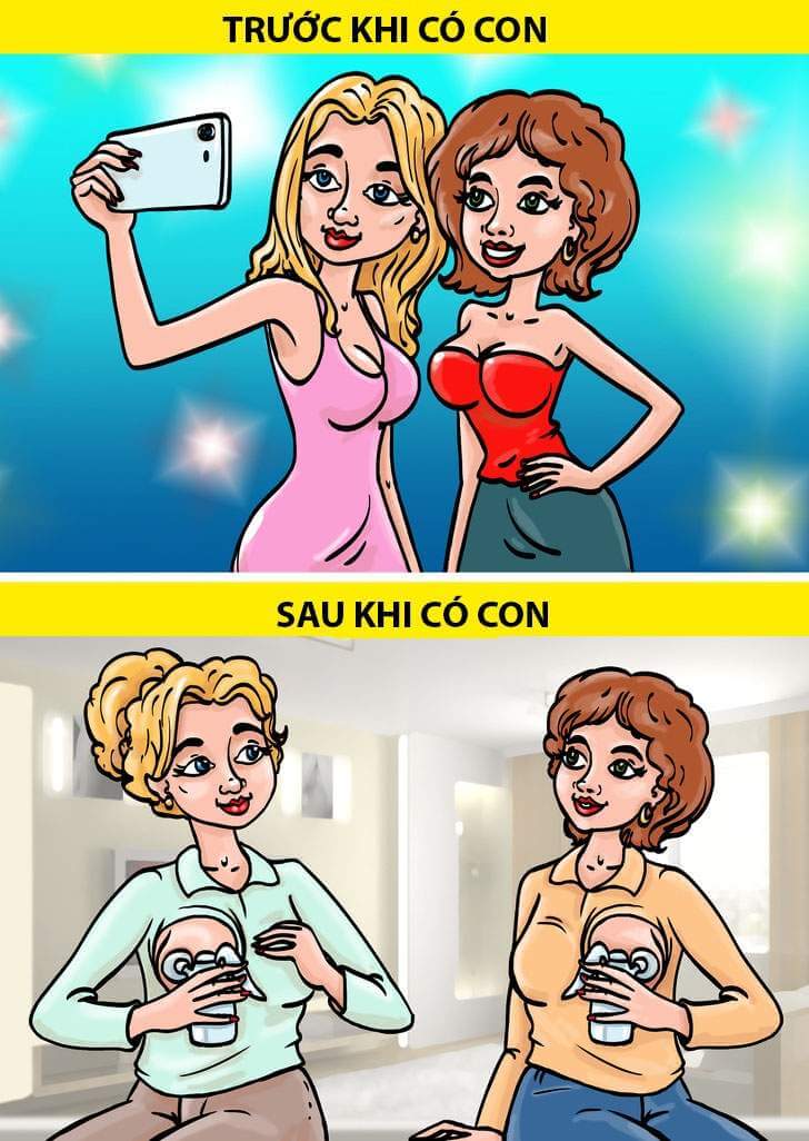 Những khoảnh khắc không bao giờ trở lại như xưa khi bé yêu xuất hiện 52 khoảnh khắc không bao giờ trở lại
