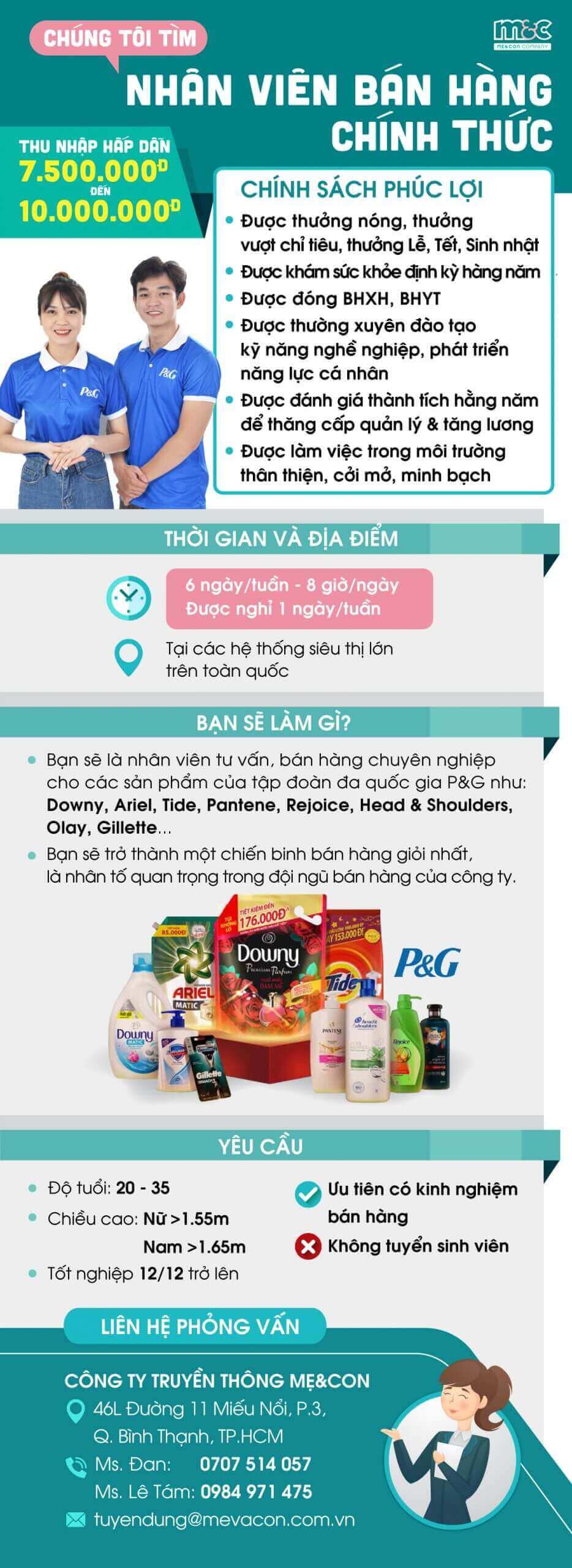 NHÂN VIÊN BÁN HÀNG CỐ ĐỊNH 4