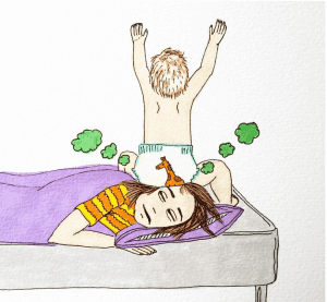Bộ ảnh giải trí về chuỗi ngày làm mẹ, nhìn thôi đã... rơi lệ 37 Khi mẹ ngủ là lúc con... vui chơi