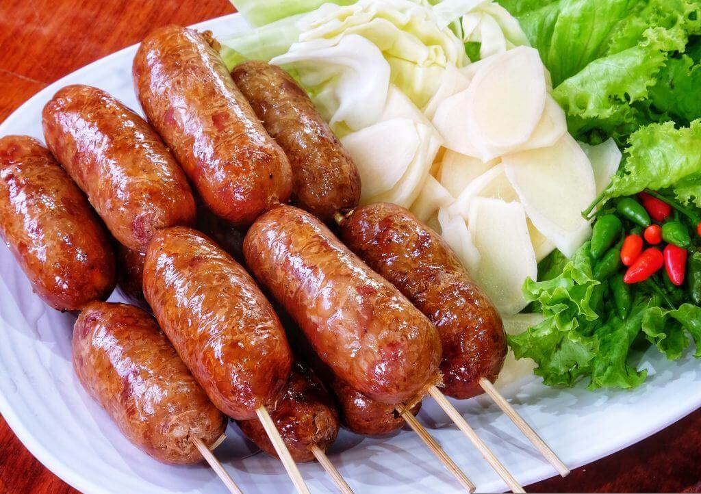 Cách làm dồi nướng vừa khéo đưa cơm, lại khéo nịnh chồng 35 cách làm dồi