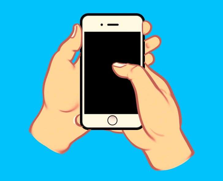 đoán tính cách qua cách cầm điện thoại