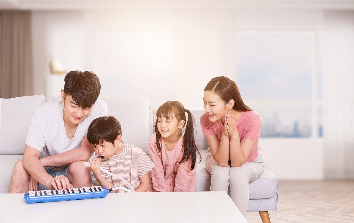 gia đình hạnh phúc