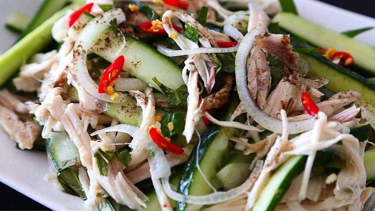 Cách nấu những món ăn ngày Tết chuẩn vị miền Nam 37 gà xé phay