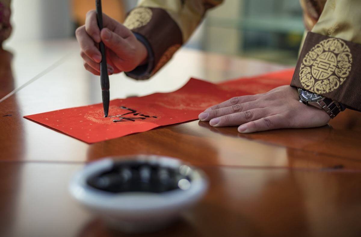 xin chữ ông đồ