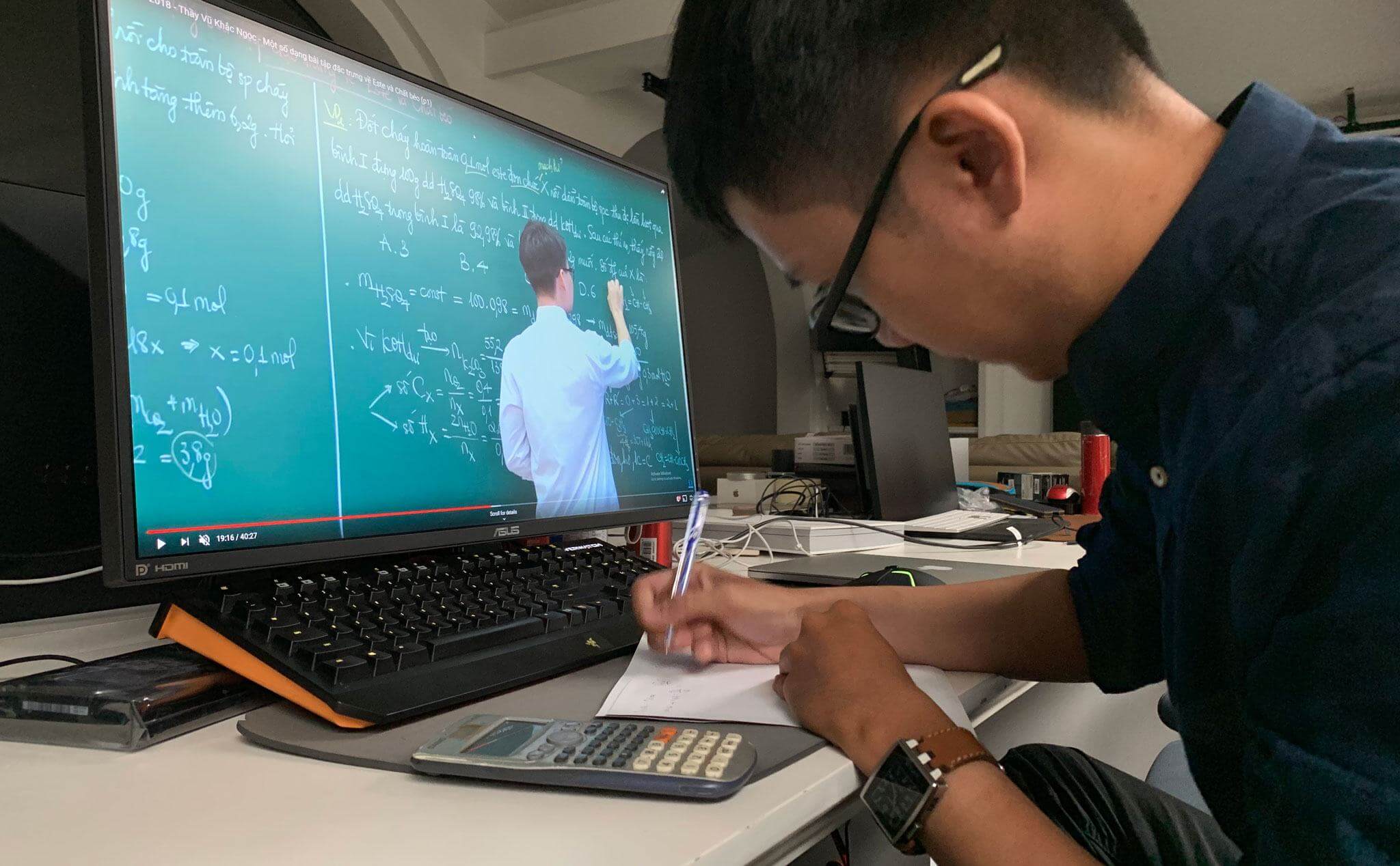 lớp học online