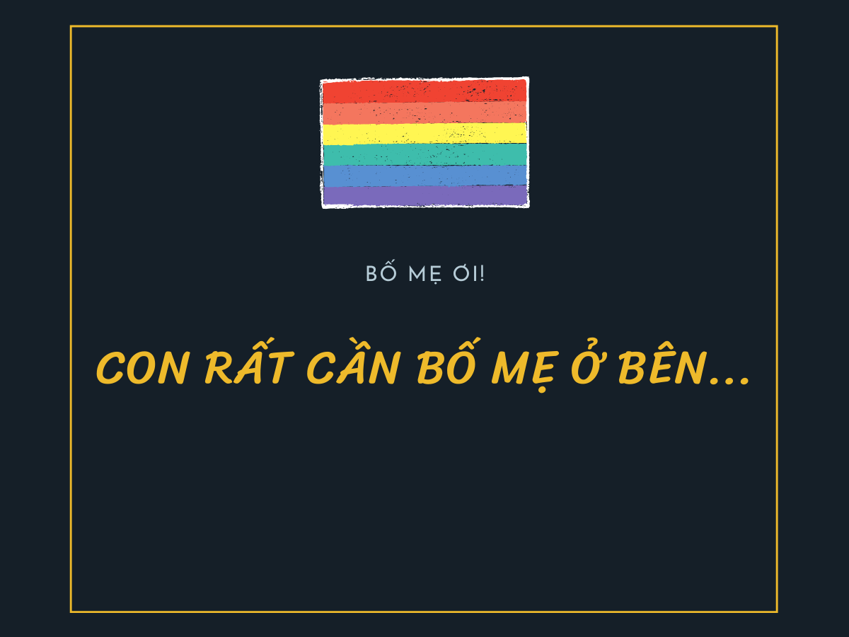 Khi con thú nhận, con "màu tím" và nỗi lòng của bố mẹ về người đồng tính! 47 bố mẹ nuôi dạy con
