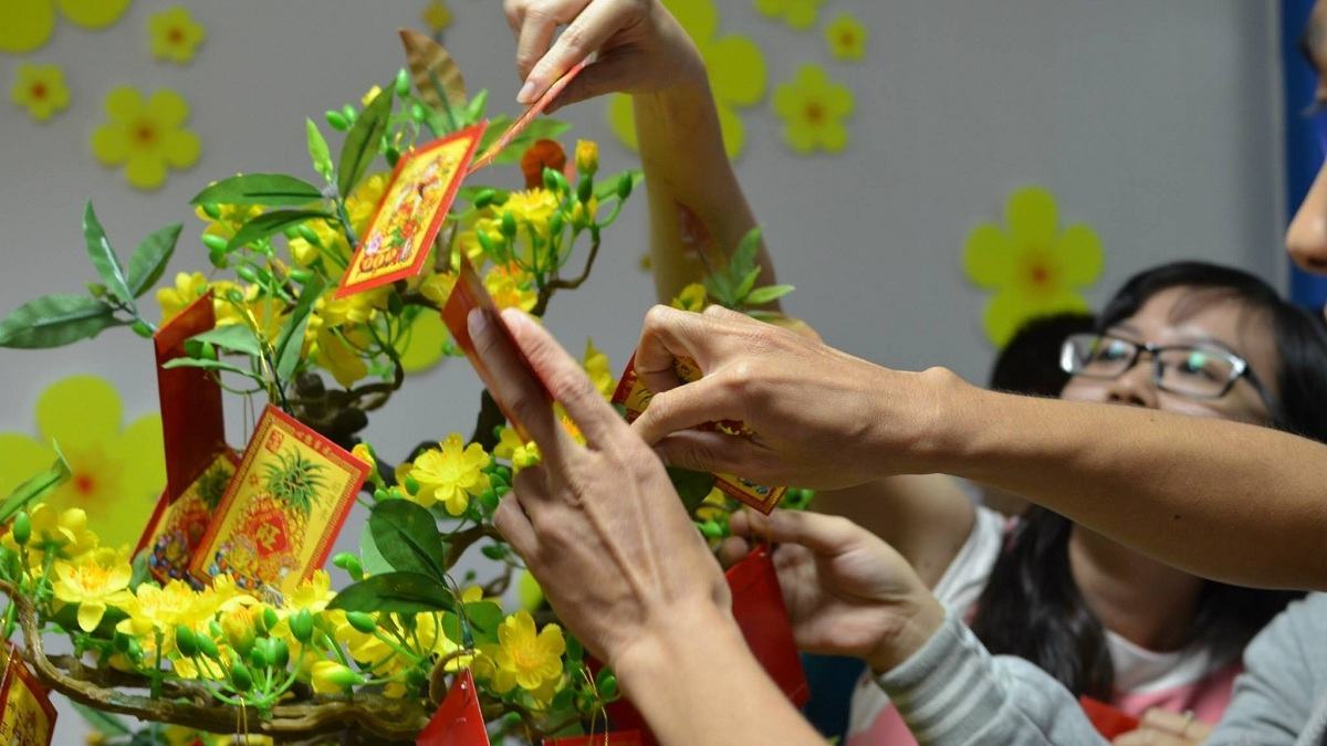 hái lộc đầu năm