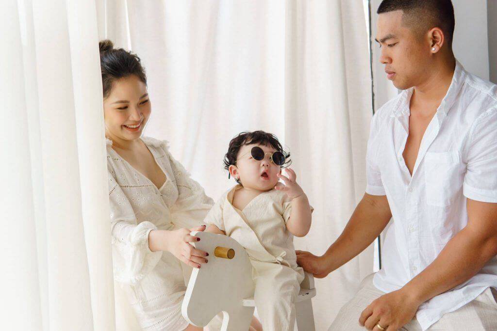 ảnh gia đình hạnh phúc