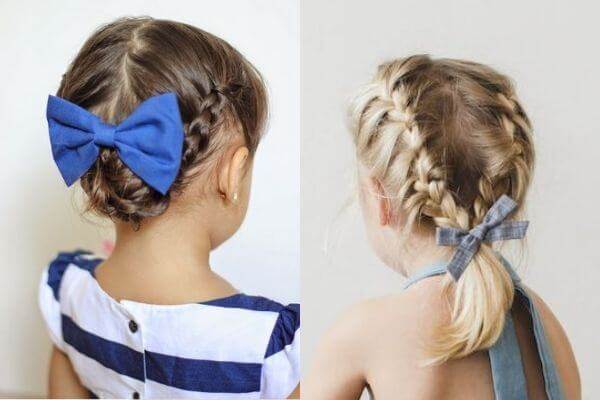 Mách mẹ các kiểu buộc tóc đẹp cho bé gái xinh xắn dễ làm 56 kiểu tóc bé gái xinh xắn