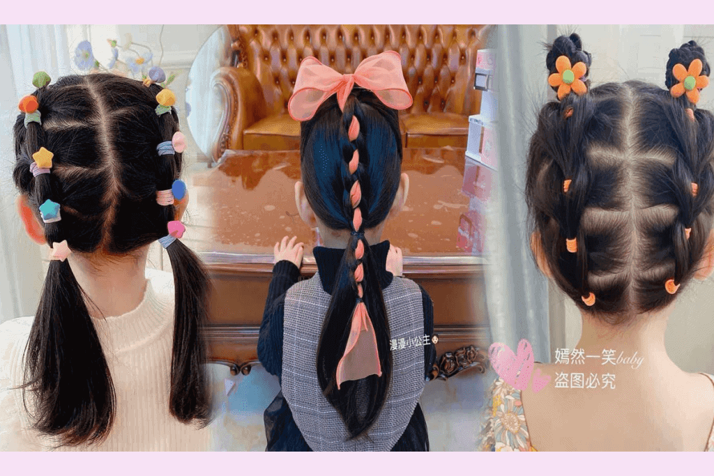 Các kiểu tóc đẹp cho bé
