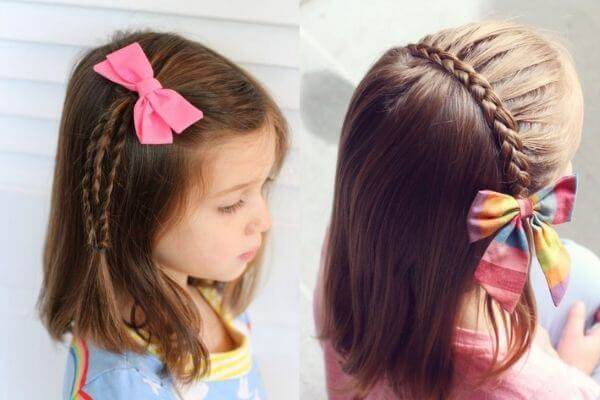 Mách mẹ các kiểu buộc tóc đẹp cho bé gái xinh xắn dễ làm 54 tóc bé gái