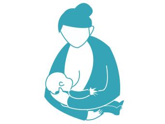 Các lưu ý mẹ cần biết khi chăm sóc trẻ sơ sinh 0-6 tháng 44 tư thế cho bé bú 1