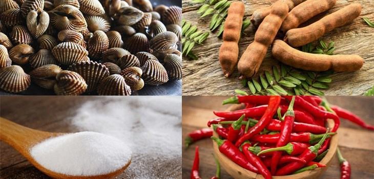 sò huyết nguyên liệu