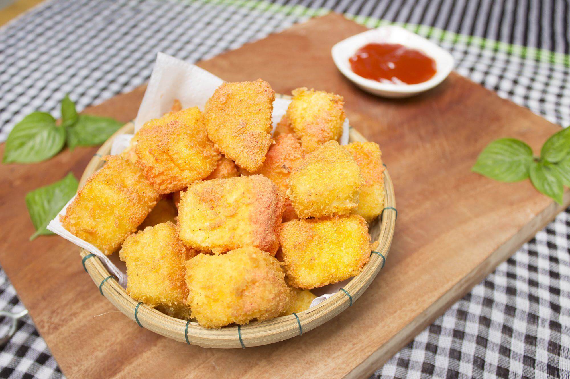 sữa tươi chiên